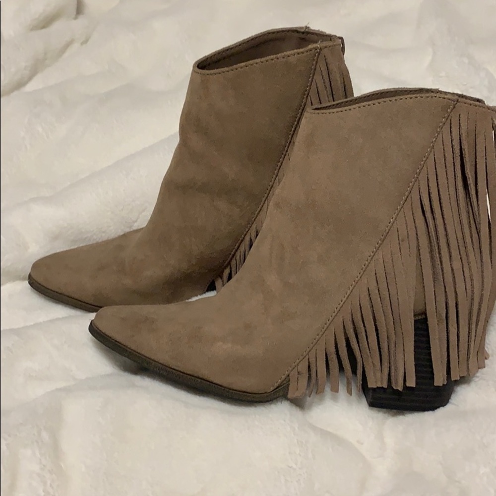 Candie’s Faux Suede Booties